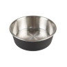 Miska DUVO+ etetőtál matt fekete rozsdamentes acél, 15,8 cm átmérő, 750 ml