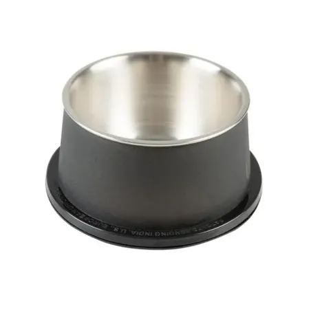 DUVO+ etetőtál matt kónikus fekete rozsdamentes acél, 19 x 9,5 cm, 800 ml
