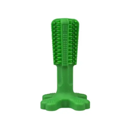 DUVO+ Chew`n play zöld rágójáték fogkefe S 12 x 7,6 x 7,6 cm