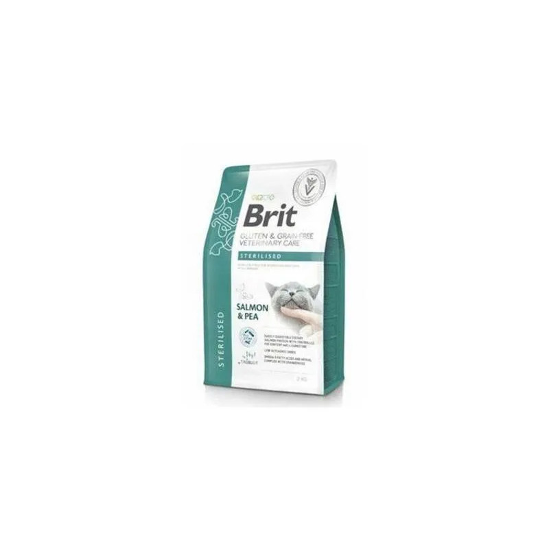 Brit Veterinary Diets GF macska Sterilised 2 kg