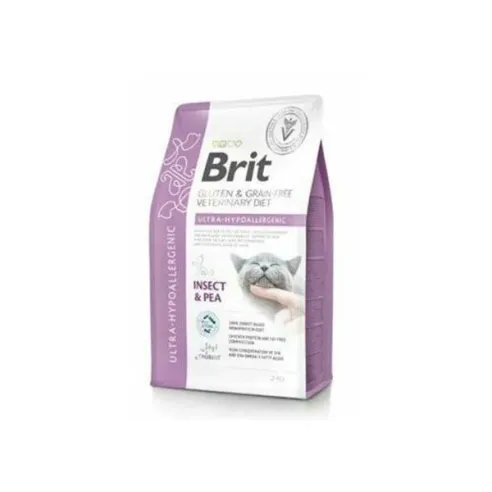 Brit Veterinary Diets GF macska Ultra-hypoallergén 2 kg