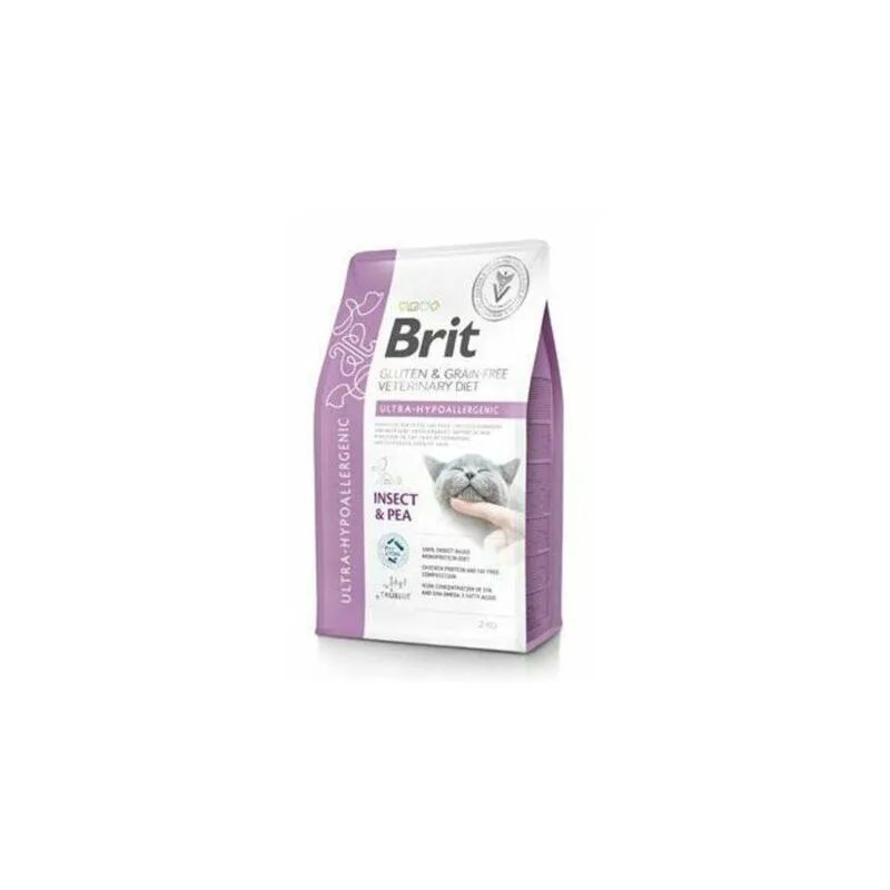 Brit Veterinary Diets GF macska Ultra-hypoallergén 2 kg