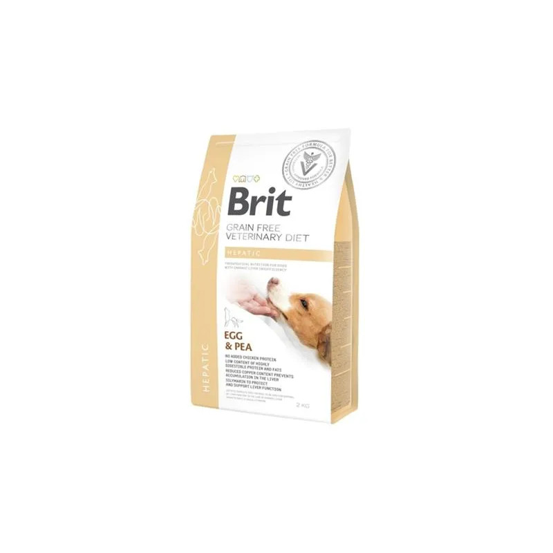 Brit Veterinary Diets GF dog Hepatic 2 kg