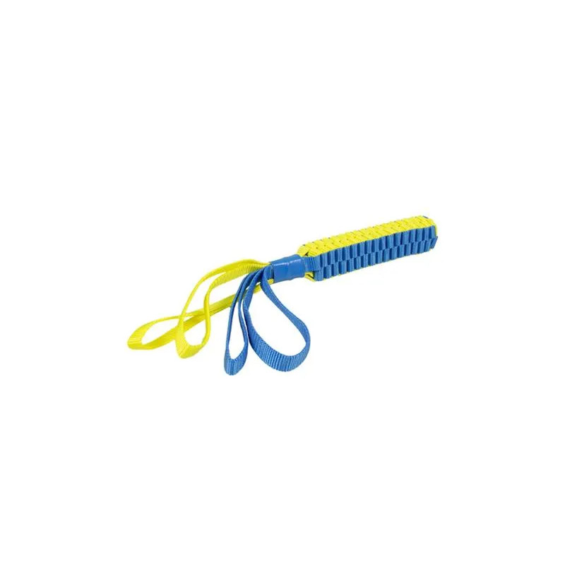 DUVO+ játék húzórúd nylon kék-sárga S 30 x 3 cm