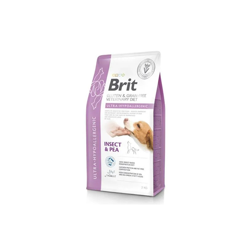 Brit Veterinary Diets GF kutya Ultra-hipoallergén 2 kg