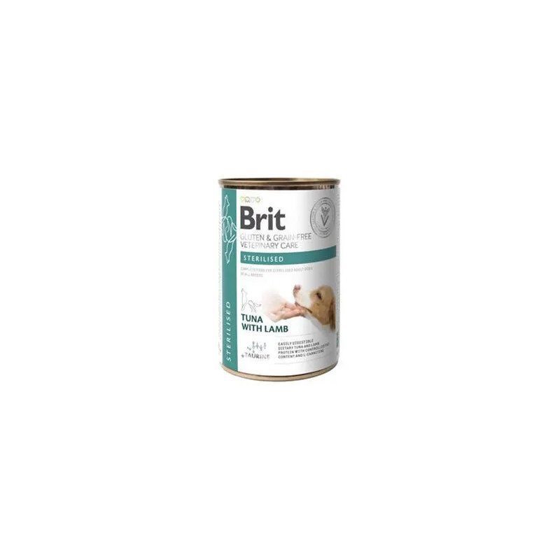 Brit Veterinary Diets GF kutyakonzerv Glutén- és gabonamentes Sterilized 400 g