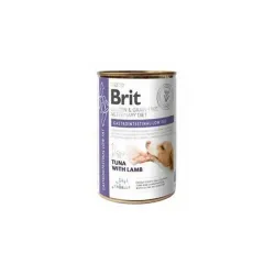 Brit Veterinary Diets GF kutyakonzerv Glutén- és gabonamentes Gastrointestinal-low fat 400 g