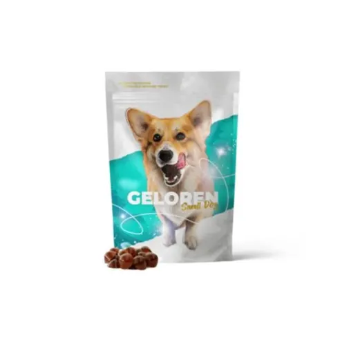 Geloren DOG S–M rágózselatin tabletta, 180 g (60 db)