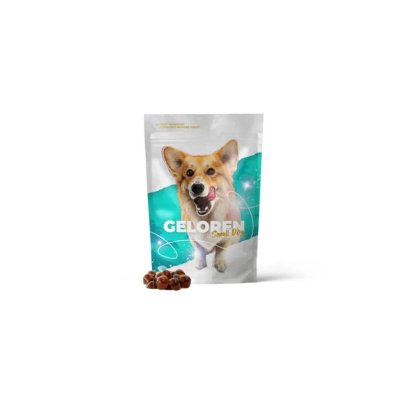 Geloren DOG S–M rágózselatin tabletta, 180 g (60 db)