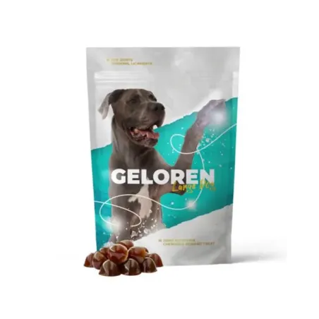 Geloren DOG L–XL rágózselatin tabletta, 420 g (60 db)