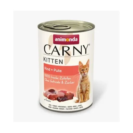 Animonda CARNY® cat Kitten marhahús és pulyka csomag. 12 x 400 g konzerv