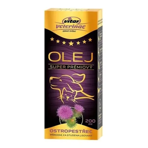 VITAR Veterinae Máriatövis olaj 200 ml