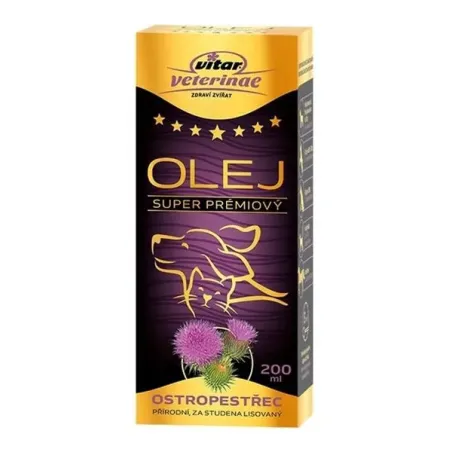 VITAR Veterinae Máriatövis olaj 200 ml