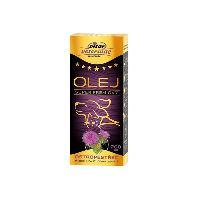VITAR Veterinae Máriatövis olaj 200 ml
