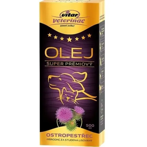VITAR Veterinae Máriatövis olaj 500 ml