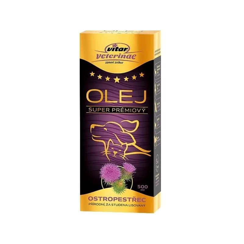 VITAR Veterinae Máriatövis olaj 500 ml