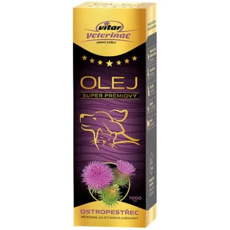 VITAR Veterinae Máriatövis olaj 1000 ml