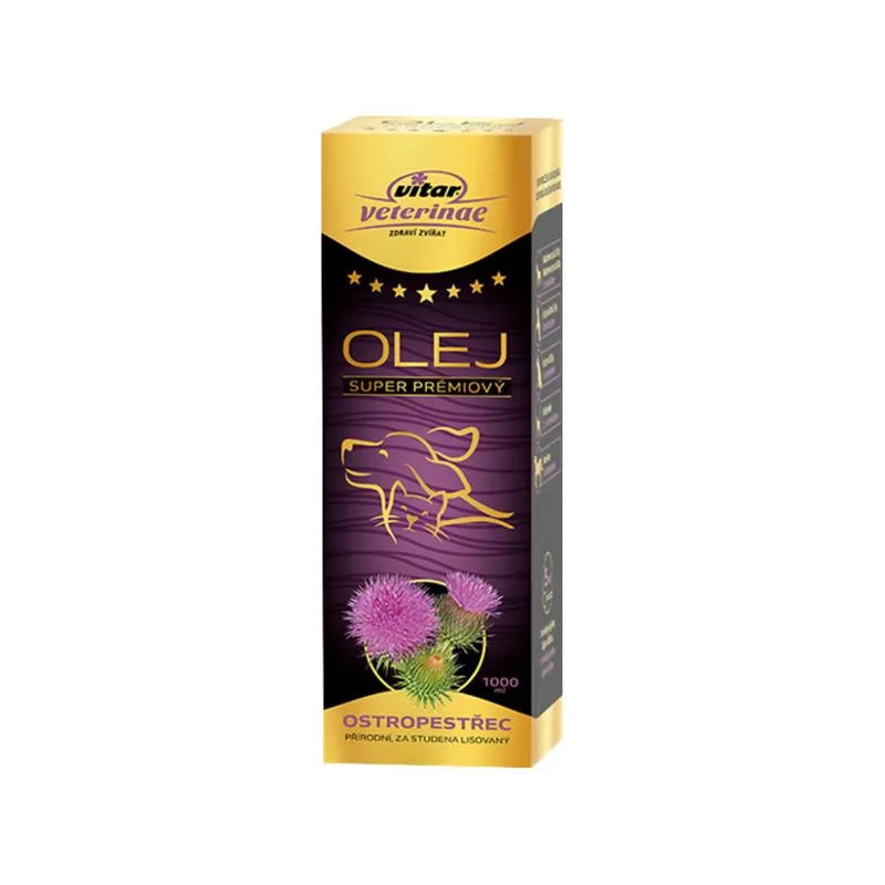 VITAR Veterinae Máriatövis olaj 1000 ml