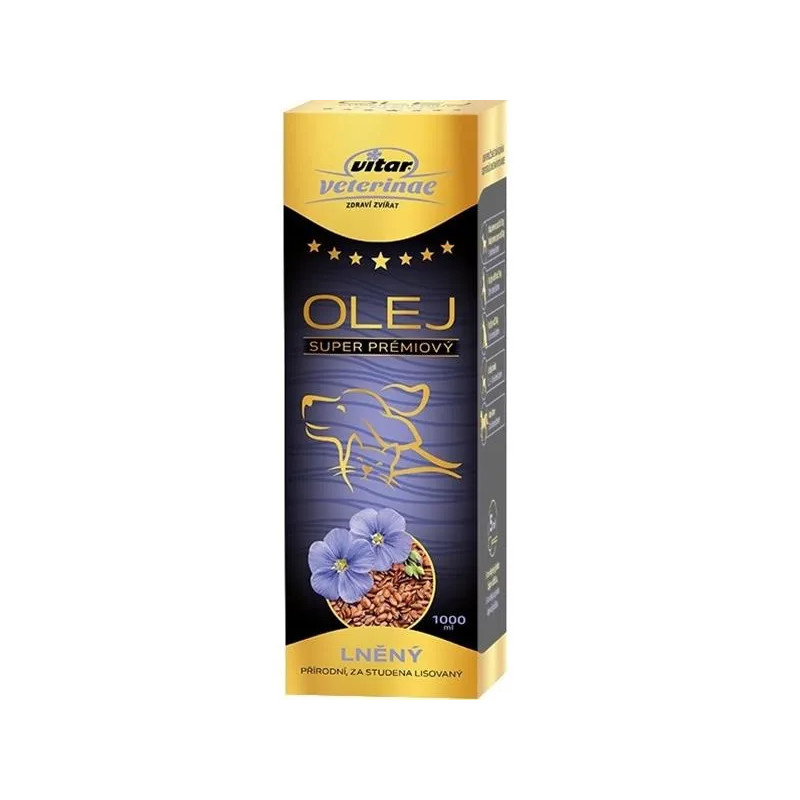 VITAR Veterinae Lenmagolaj 1000 ml