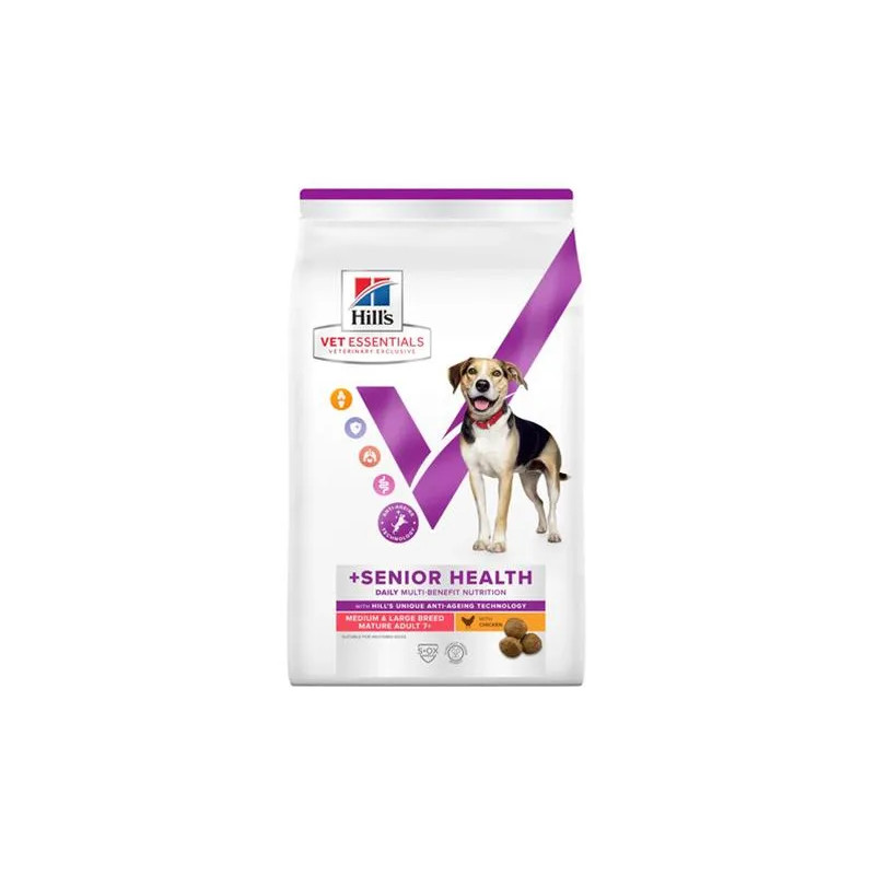 HILLS VE Canine Multi benefit Senior health Medium/Maxi Chicken 10 kg