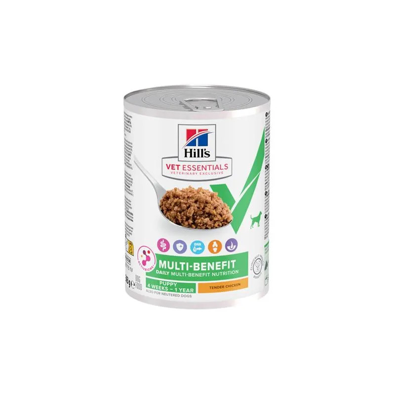 HILLS VE Canine Multi Benefit Puppy Chicken konzerv 363 g