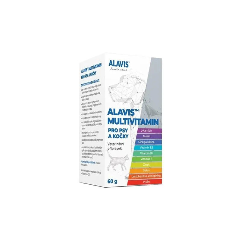 ALAVIS Multivitamin kutyáknak és macskáknak 60 g