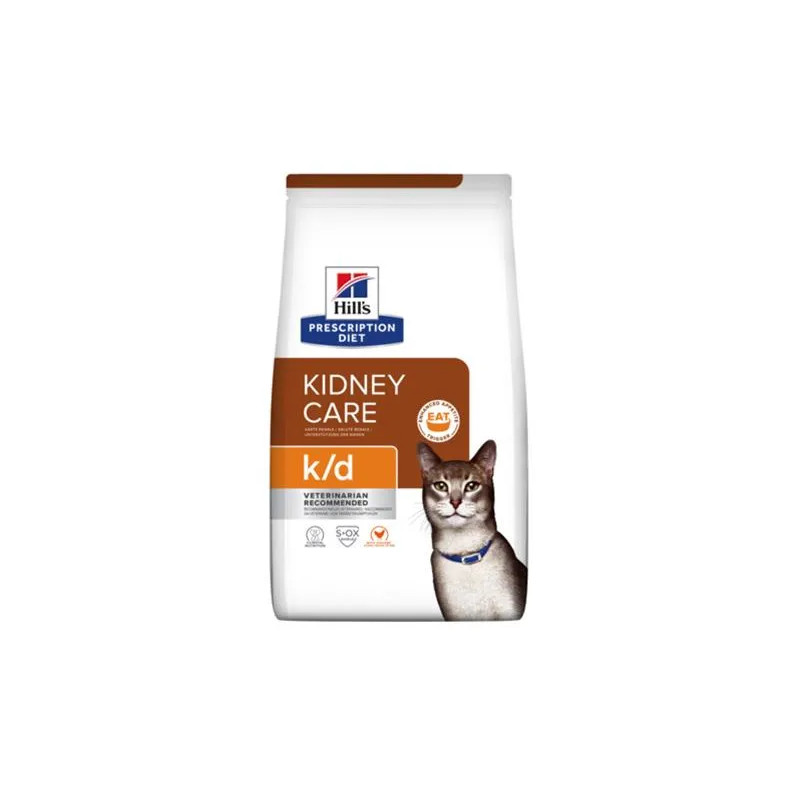 HILLS Diet Feline k/d Száraz NEW 1,5 kg