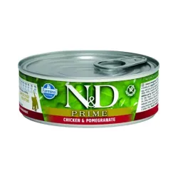 Farmina N&D cat PRIME csirke & gránátalma kölyök macska konzerv 70 g