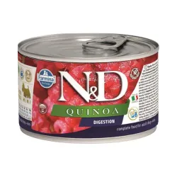 Farmina N&D dog QUINOA digestion mini konzerv 140 g
