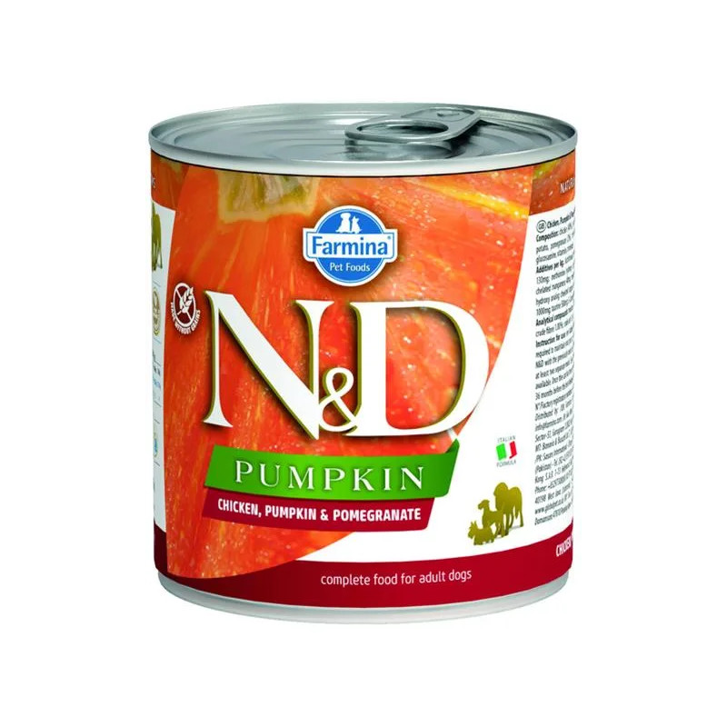 Farmina N&D dog PUMPKIN & chicken & pomegranate konzerv 285 g