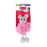 Kong Cat Flingaroo Tutu Egér játék csengőkkel, kék-rózsaszín, poliészter