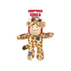 Kong Dog Wild Knots Húzható Játék Zsiráf sípolóval, polietilén M/L