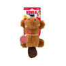 Kong Dog Cozie Pocketz Bobor sípolóval, barna M játék