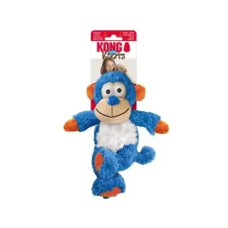 Kong Dog Cross Knots Majom sípolóval, poliészter S/M játék