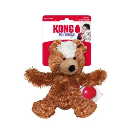 Játék Kong Dog Dr. Noyz Mackó sípolóval, poliészter M
