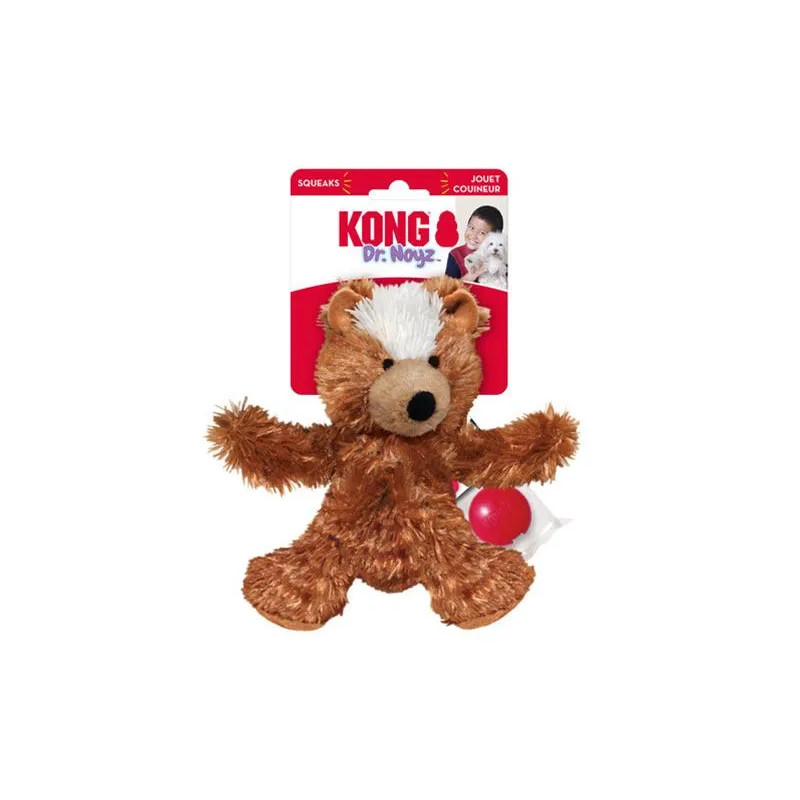 Játék Kong Dog Dr. Noyz Mackó sípolóval, poliészter M