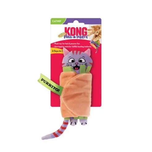 Kong Cat Macska Purrito játék, polipropilén