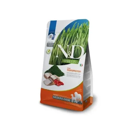 Farmina N&D dog SPIRULINA (GF) adult medium & maxi herring 2 kg