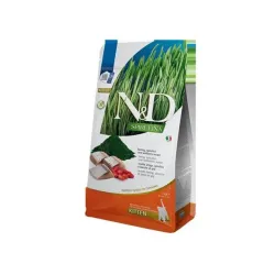 Farmina N&D macska SPIRULINA (GF) kölyök, hering 1,5 kg
