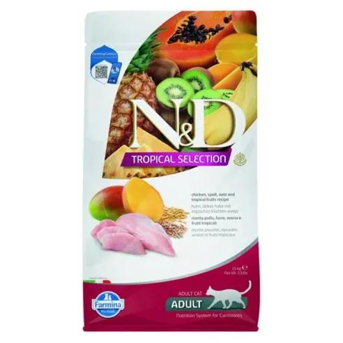 Farmina N&D cat TROPICAL SELECTION (AG) adult, csirke 1,5 kg
