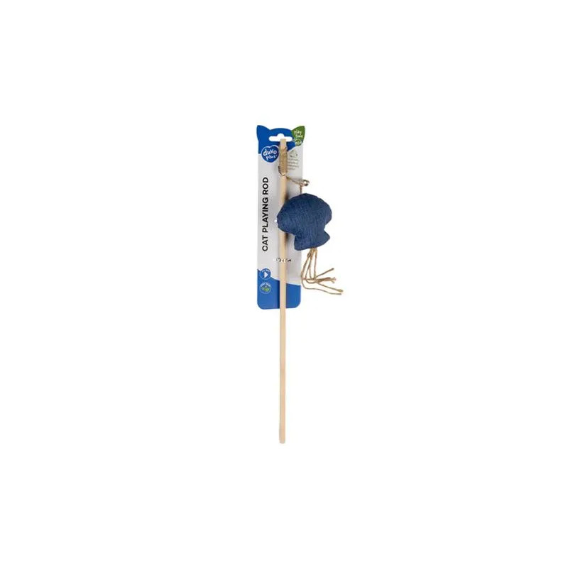 DUVO+ Eco navy polip játszórúd, színkeverék, 8,3x17x40cm