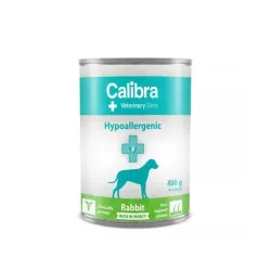 Calibra VD Dog Hypoallergenic Nyúl & Rovar konzerv 6 x 400 g