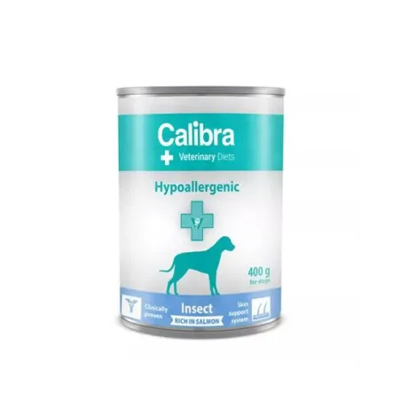 Calibra VD Dog Hypoallergenic  Insect&Salmon konzerva  6 x 400 g