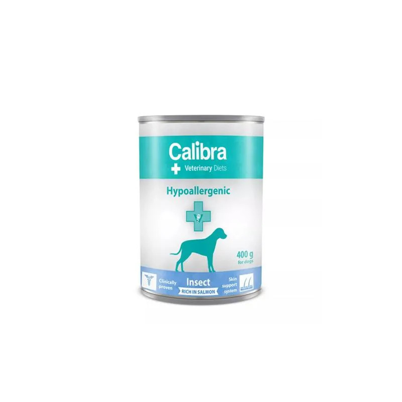 Calibra VD Dog Hypoallergenic Insect&Salmon konzerv 6 x 400 g