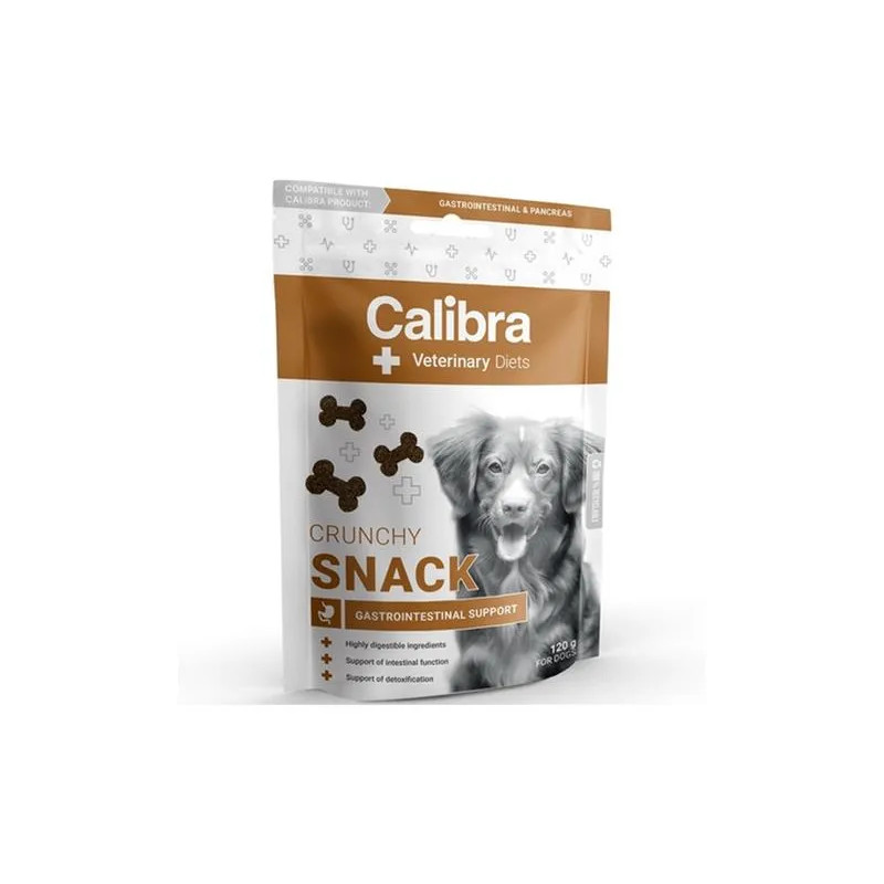 Jutalomfalat Calibra VD Crunchy Dog Gastrointestinal 6 x 120 g
