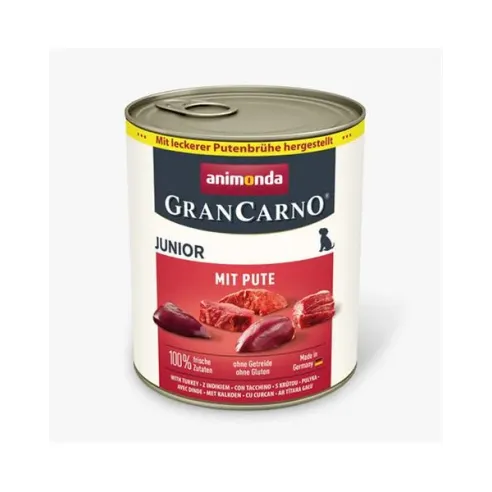 Animonda GRANCARNO® dog junior  morčacie srdiečka bal. 6 x 800g konzerva