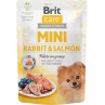 Brit Care dog Tasak MINI Nyúl & Lazacfilé szószban 24 x 85 g