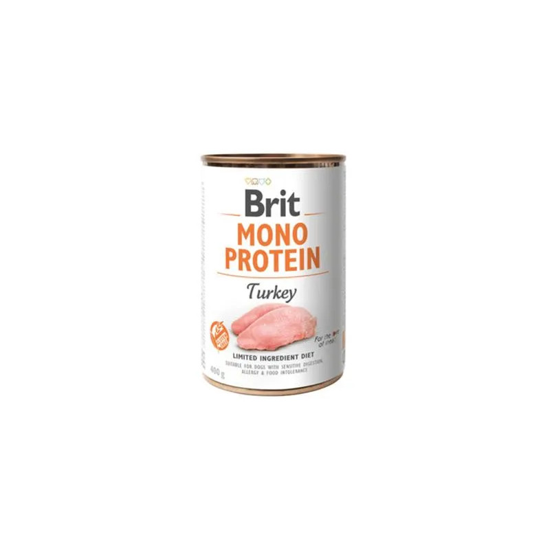 Brit Mono Protein Pulyka 6 x 400 g konzerv