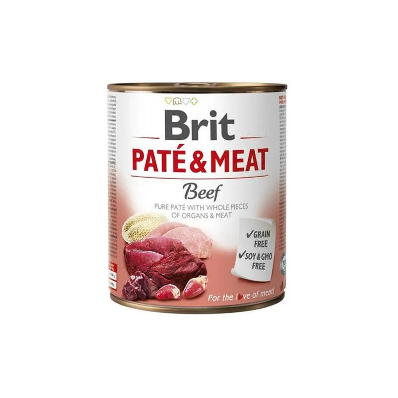 Brit Paté & Meat Marha 6 x 800 g konzerv