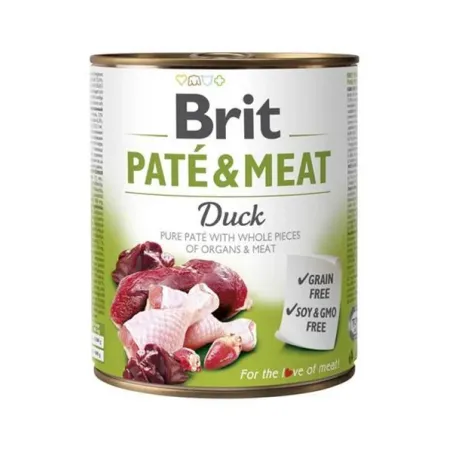 Brit Paté & Meat Kacsa 6 x 800 g konzerv
